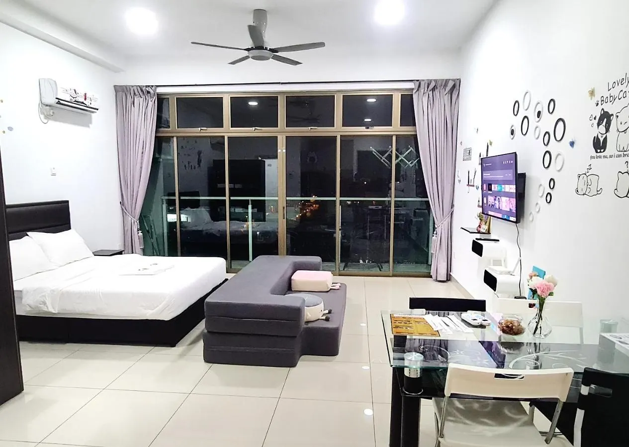 Apartment Fortune Studio Balcony City View Palazio Mount Austin By Gdragon Homestay Johor Bahru