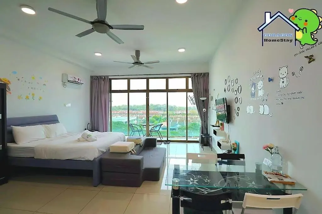 Fortune Studio Balcony City View Palazio Mount Austin By Gdragon Homestay location