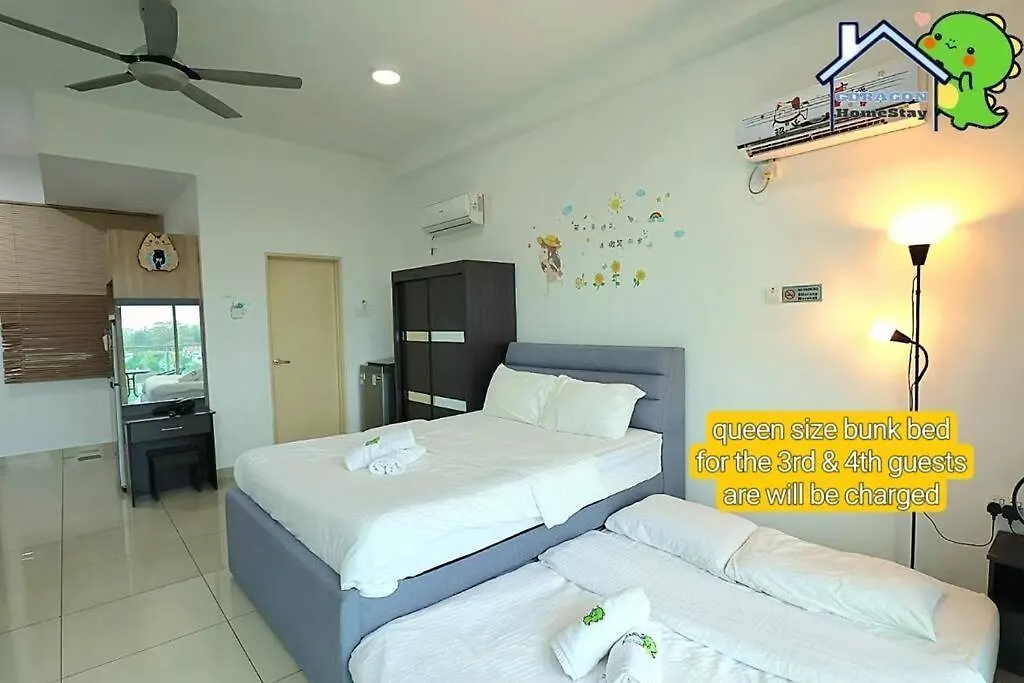 Fortune Studio Balcony City View Palazio Mount Austin By Gdragon Homestay Johor Bahru